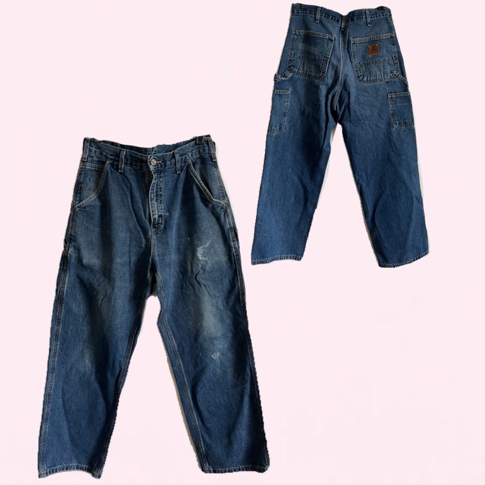 Carhartt made in USA carpenter jeans